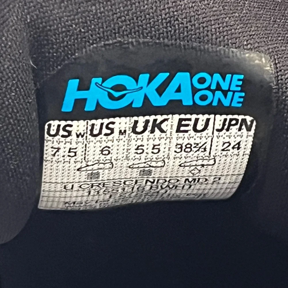 Hoka Crescendo MD 2 Track & Field Running Shoes Sneakers M 6 W 7.5 Plus‎ Wrench